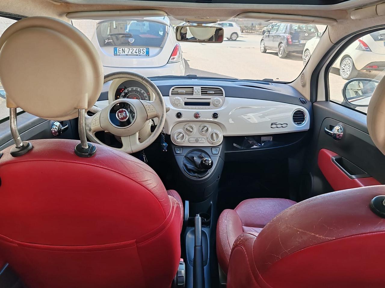 FIAT 500 1.3 MJET 75 CV SPORT +TETTO+POLTRONE FRAU