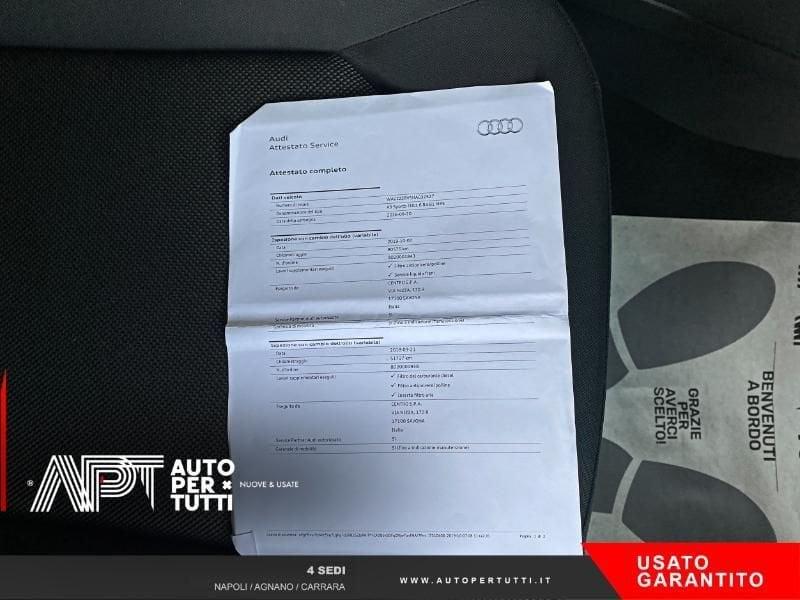 Audi A3 A3 Sportback 1.6 tdi Sport 110cv
