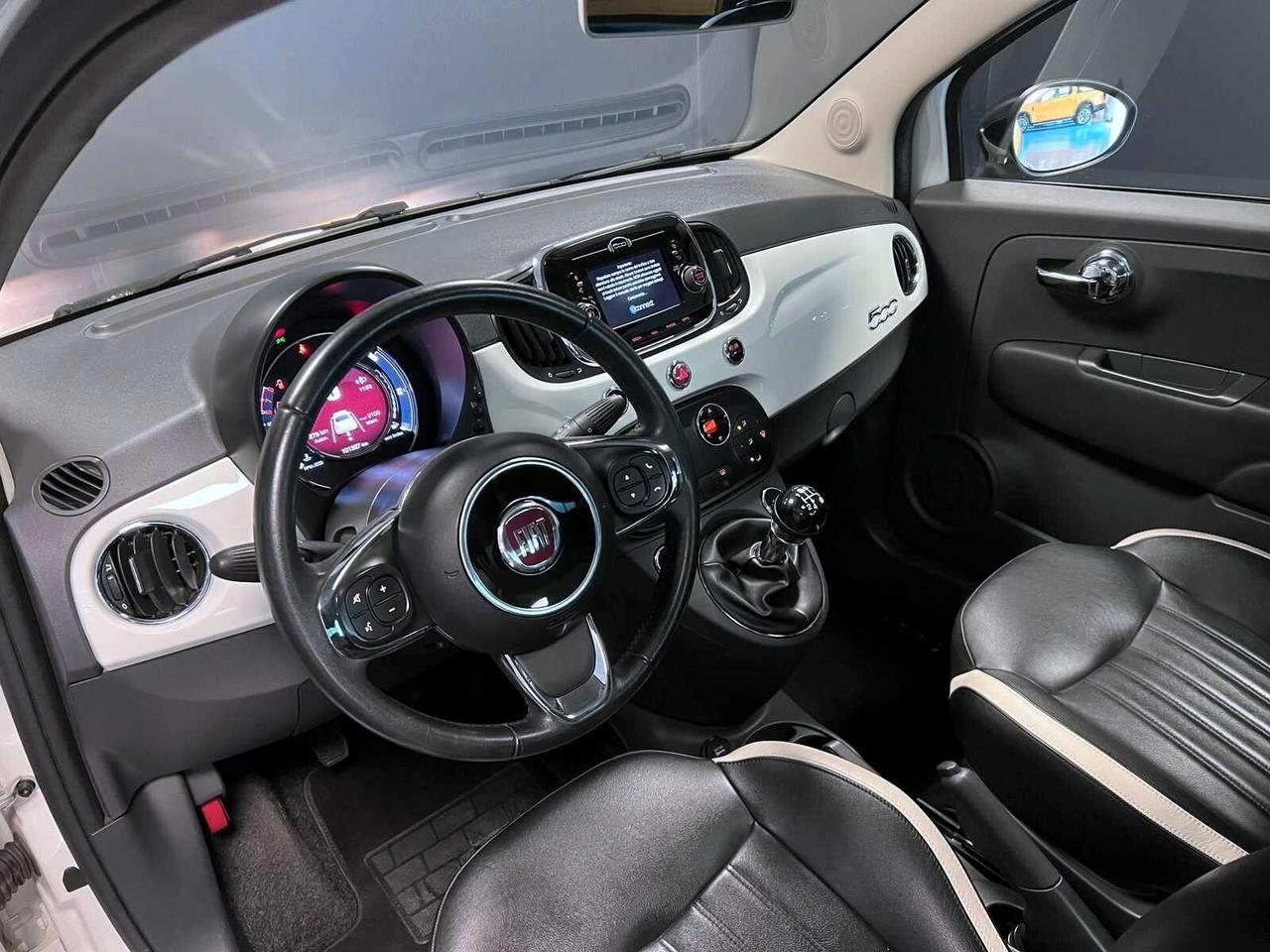 FIAT 500 1.2 CC 69 CV LOUNGE INTERNI FRAU