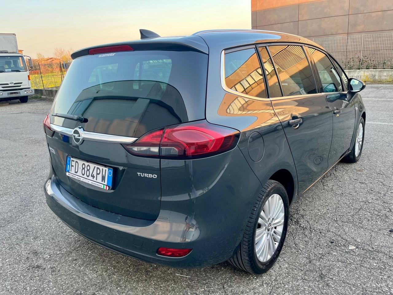 Opel Zafira 1.4GPL (scadenza 2036) 105.000km 2016 7posti E6