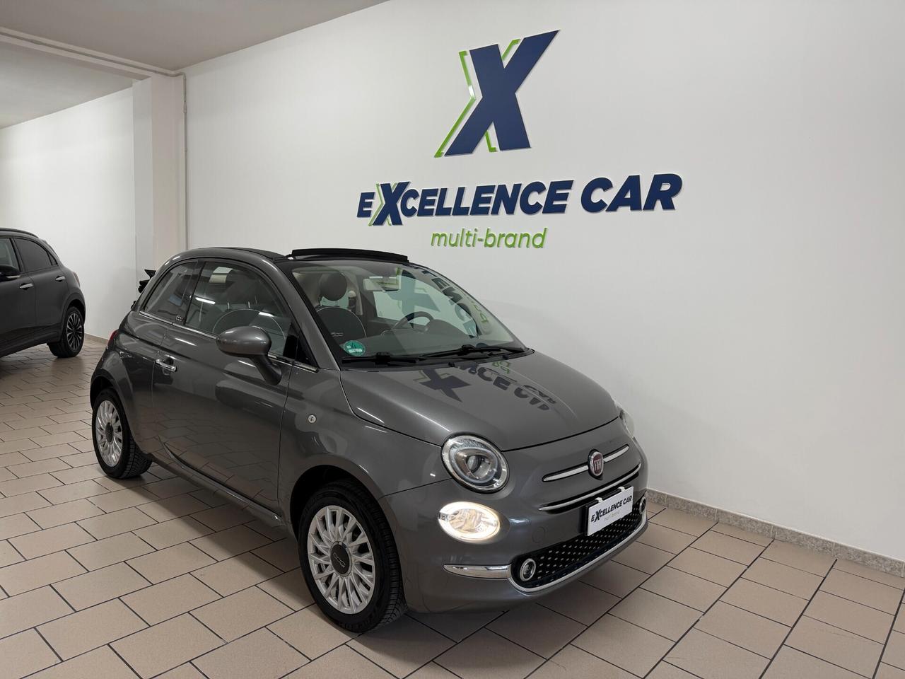 Fiat 500 500C CABRIO 1.2 69cv Lounge Sensori/LED/Comandi