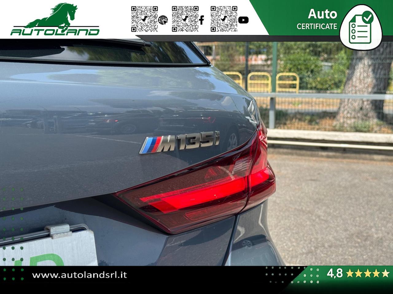 BMW 135 M 135i xdrive auto UNIPRO' UFFICIALE