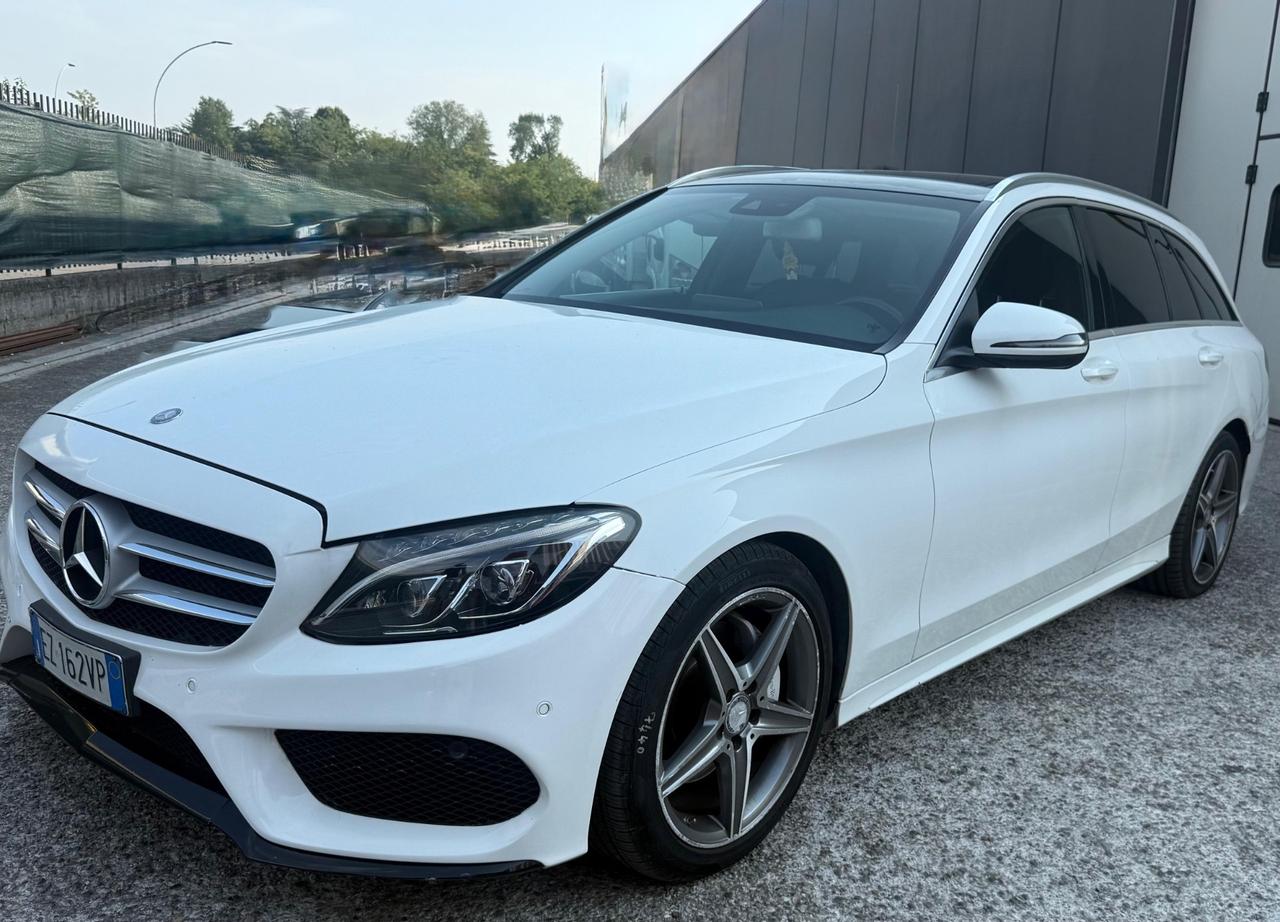 Mercedes-benz C 220 d S.W. Km 290 mil anno 2015 euro 6