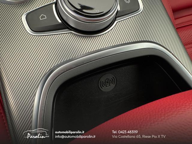 ALFA ROMEO Stelvio 2.0 Turbo 280 CV AT8 Q4 Veloce Harman-pelle Rossa
