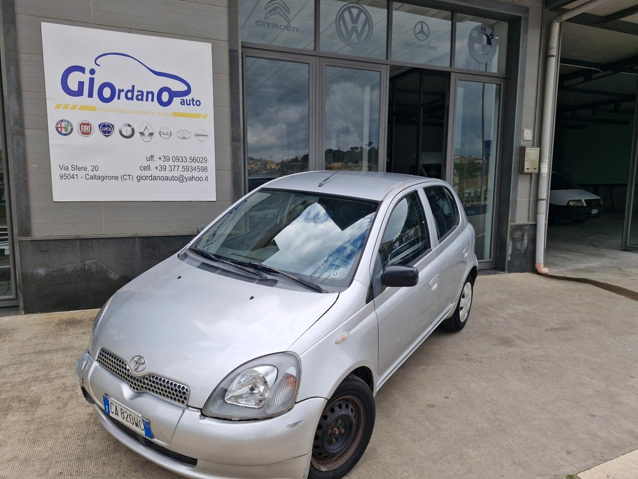 Toyota Yaris 1.4 tdi D-4D cat 5 porte Sol