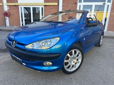 PEUGEOT 206 1.6*109 CV*CABRIO*COUPE'*MANUALE*4 POSTI*PELLE TOTALE*PRONTA CONSEGNA*