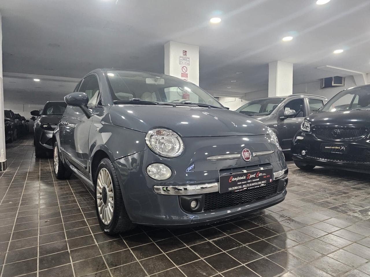 NUOVA FIAT 500 LOUNGE 1.2 BENZ 69CV TETTO PANORAMICO