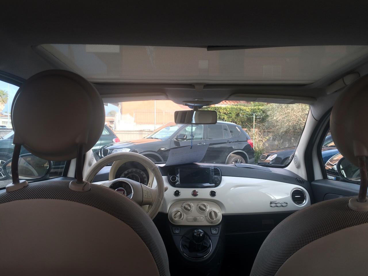 2007 Fiat 500 1.2 Lounge benzina GPL !! TAGLIANDATA CINTA DISTR.FATTA KM 206000!