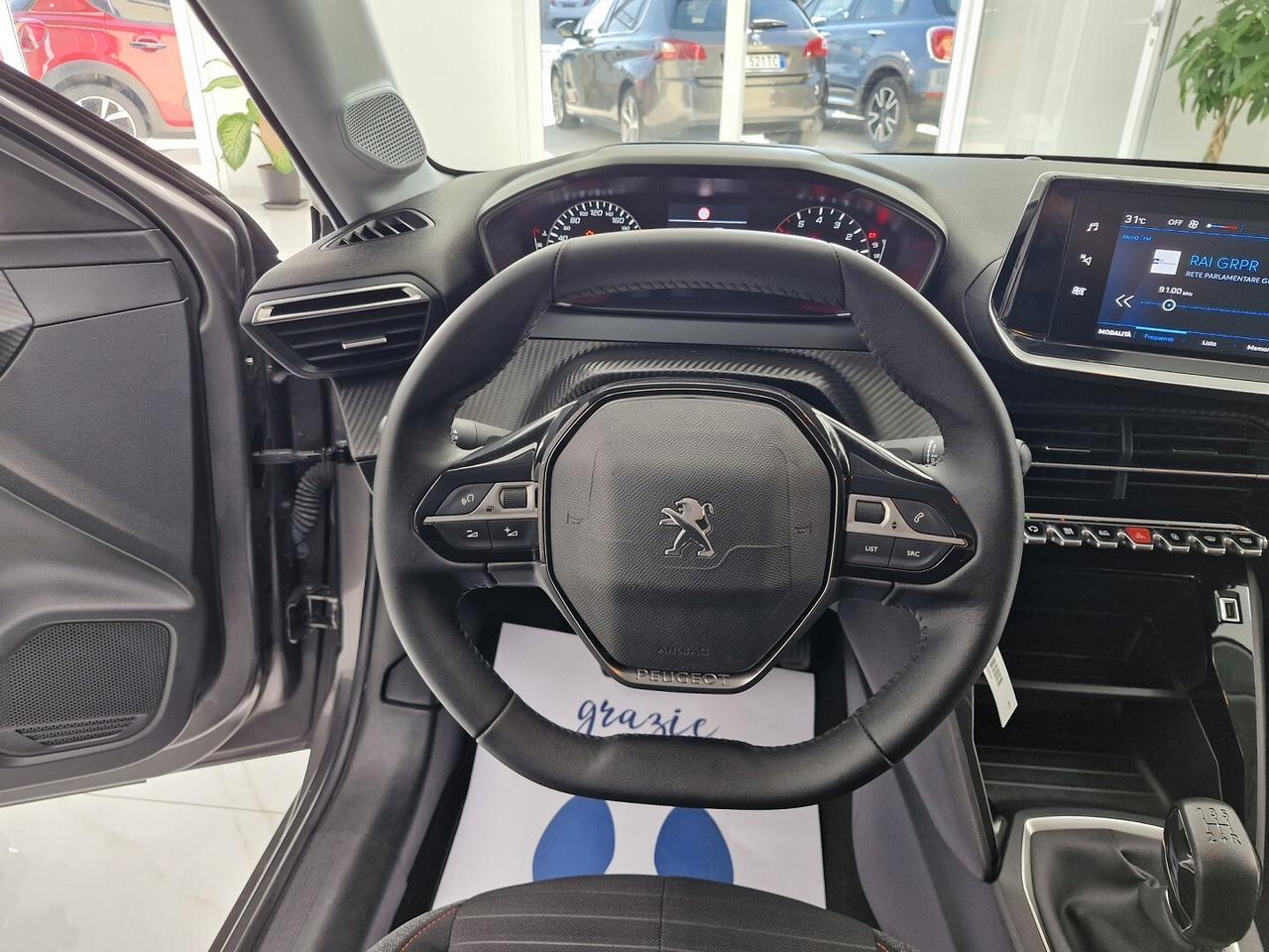 PEUGEOT 208 1.2 BENZINA 75CV ALLURE 40000KM 2021