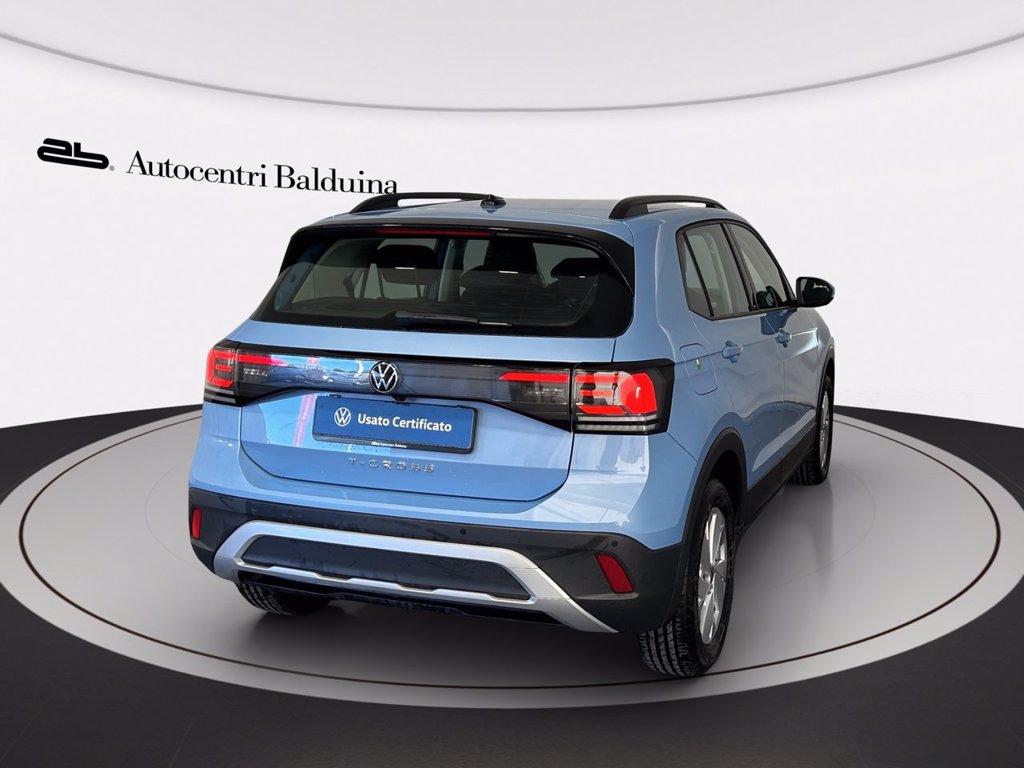 VOLKSWAGEN T-cross 1.0 tsi life 95cv del 2024