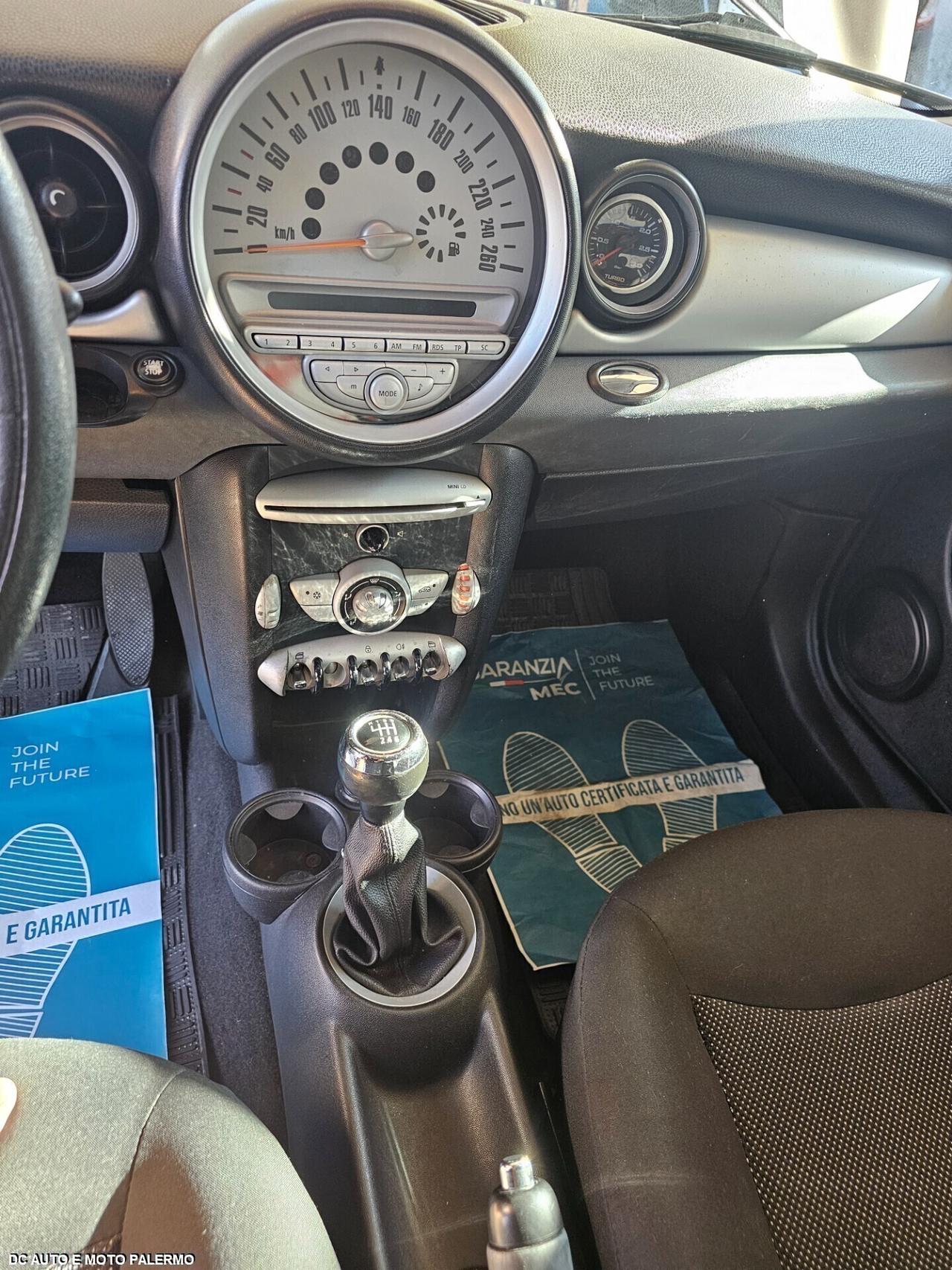 Mini Cooper 1.6 Diesel 150CV.Mappata.Affar.e.2010