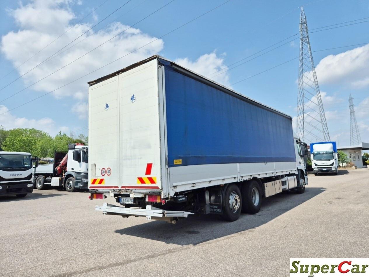 IVECO STRALIS 260S35 centina registrabile,sponda caricatrice
