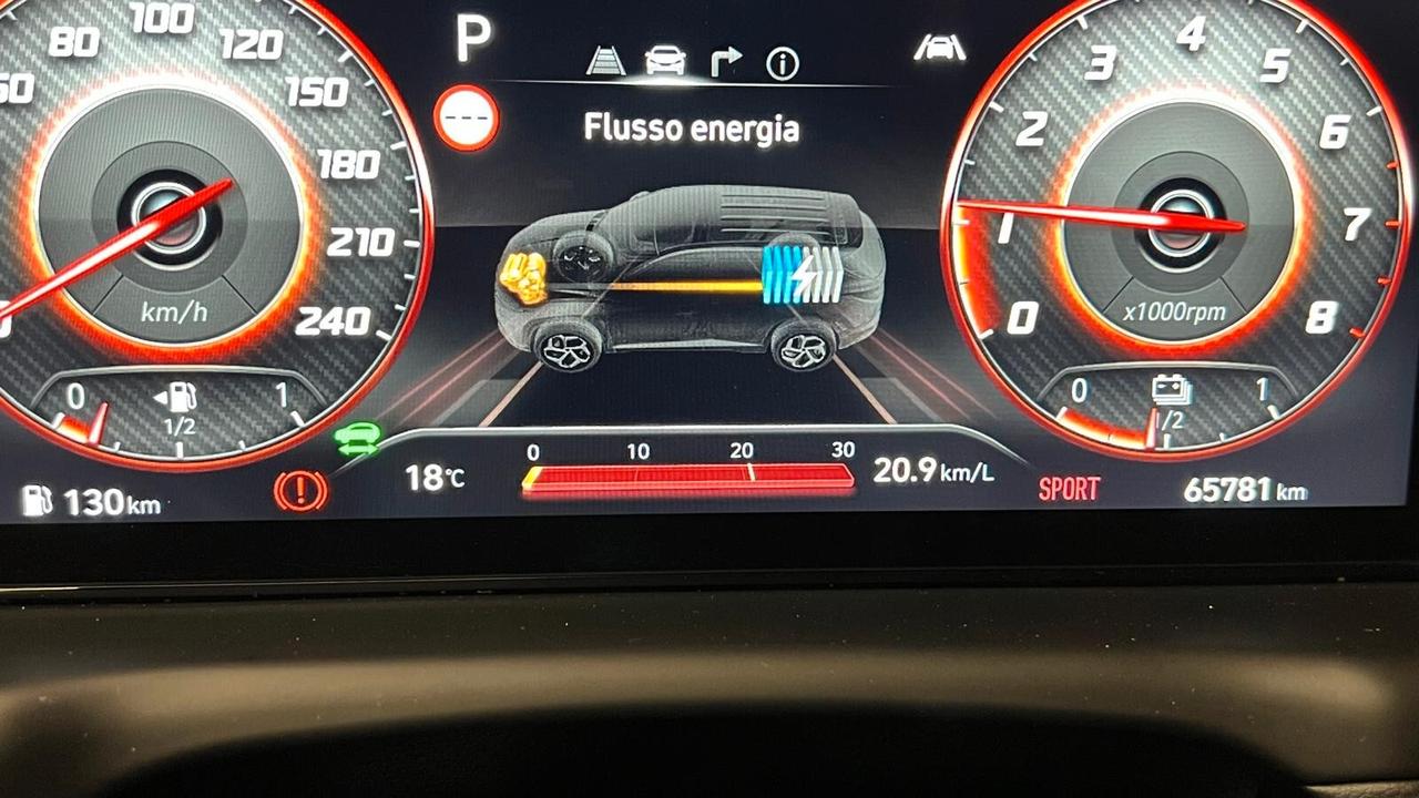 Hyundai Tucson 1.6 HEV AUTOM*NO VINCOLI FINANZIAM*CRONOL TAGL UNIPRO AZIENDALE