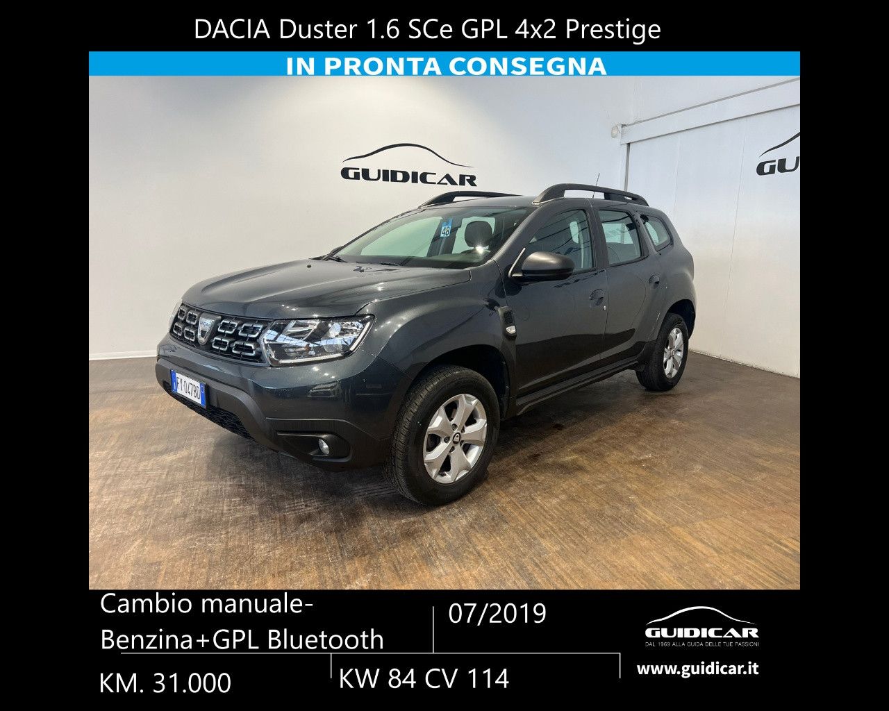 DACIA Duster 2�� serie Duster 1.6 SCe GPL 4x2 Prestige