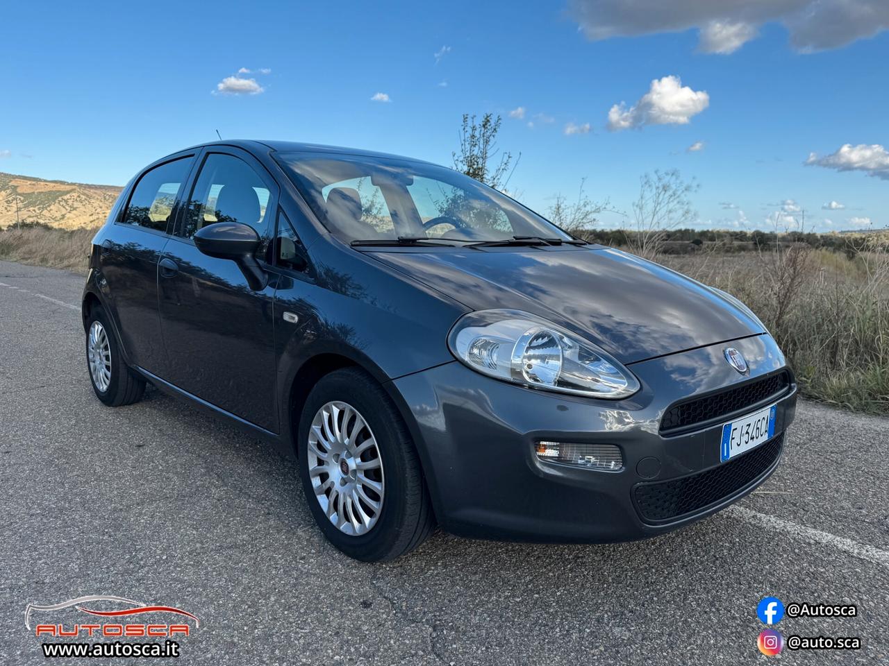 Fiat Punto 1.3 MJT II S&S 95 CV 2017 EURO 6!!!