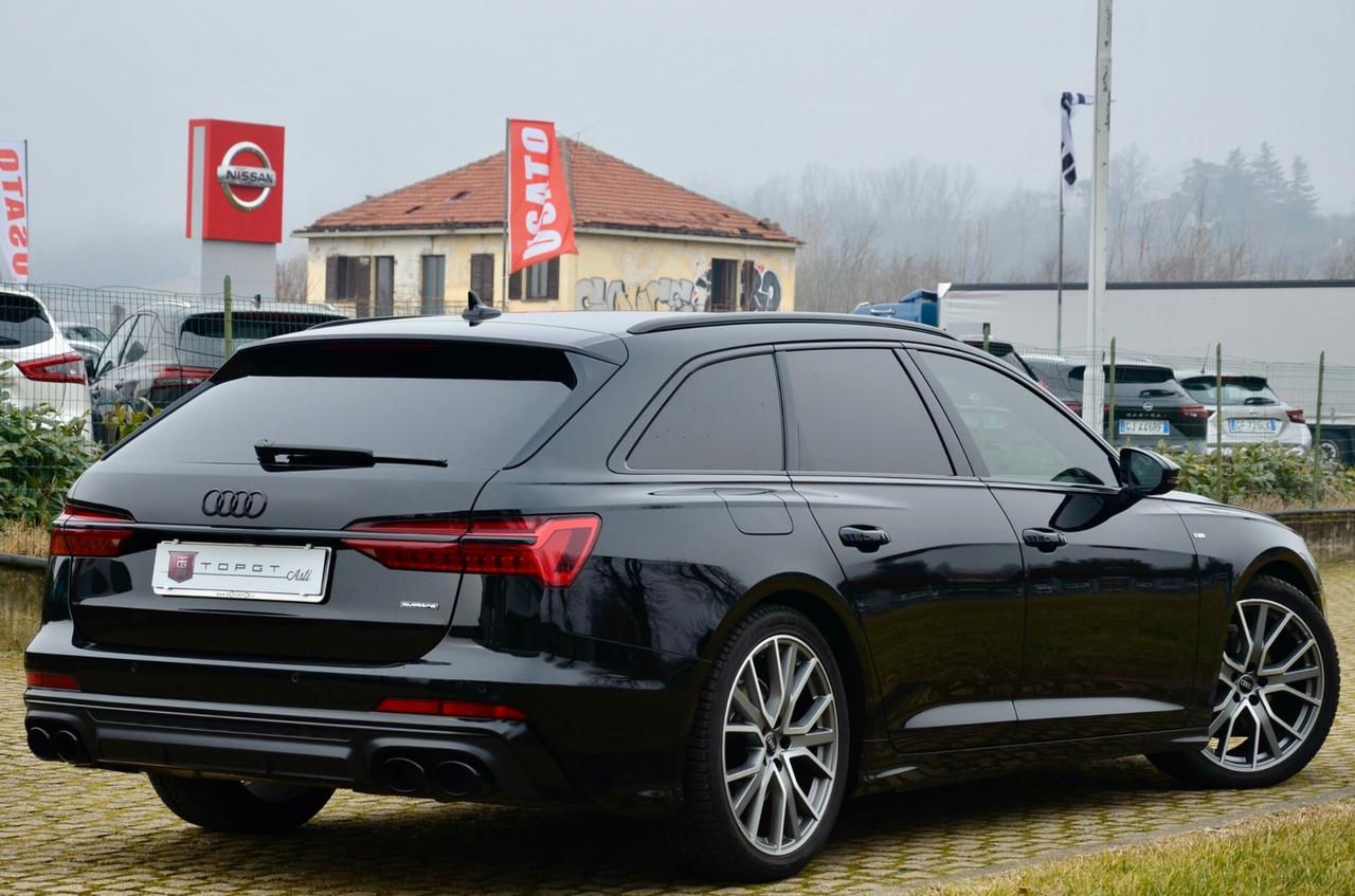 AUDI A6 AVANT 40 2.0 TDI MHEV QUATTRO S-LINE INT EXT S-TRONIC 204cv, UFF ITALIANA, TUTTI SERVICE UFF AUDI, EURO 6D, MATRIX, BLACK PACK, PERMUTE