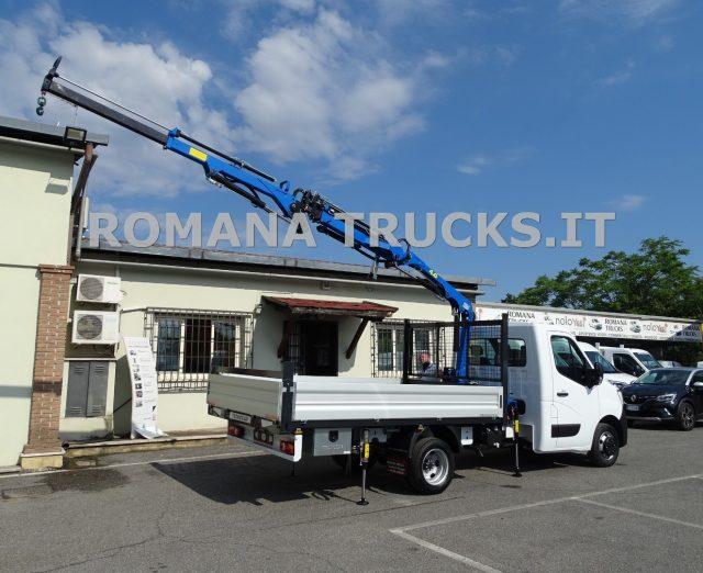 RENAULT Master 145CV CASSONE FISSO E GRU+ RADIOCOMANDO ORDINABILE