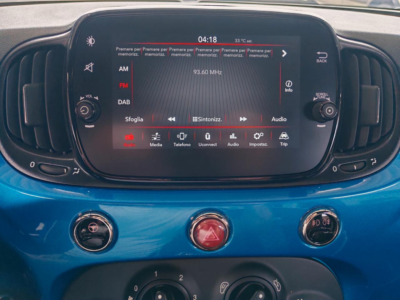 Fiat 500 1.0 Hybrid Sport 70 cv - PREZZO REALE