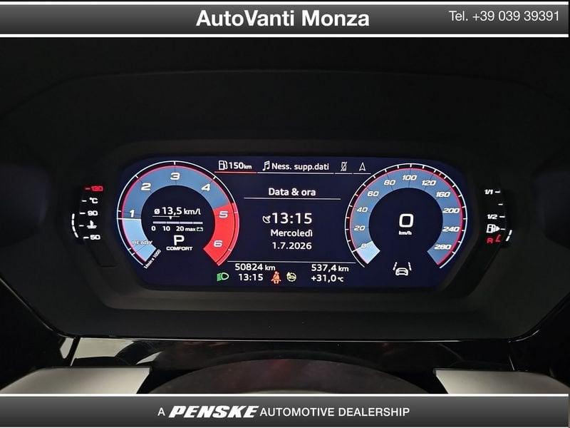 Audi A3 Sportback 35 TDI S tronic S line Edition