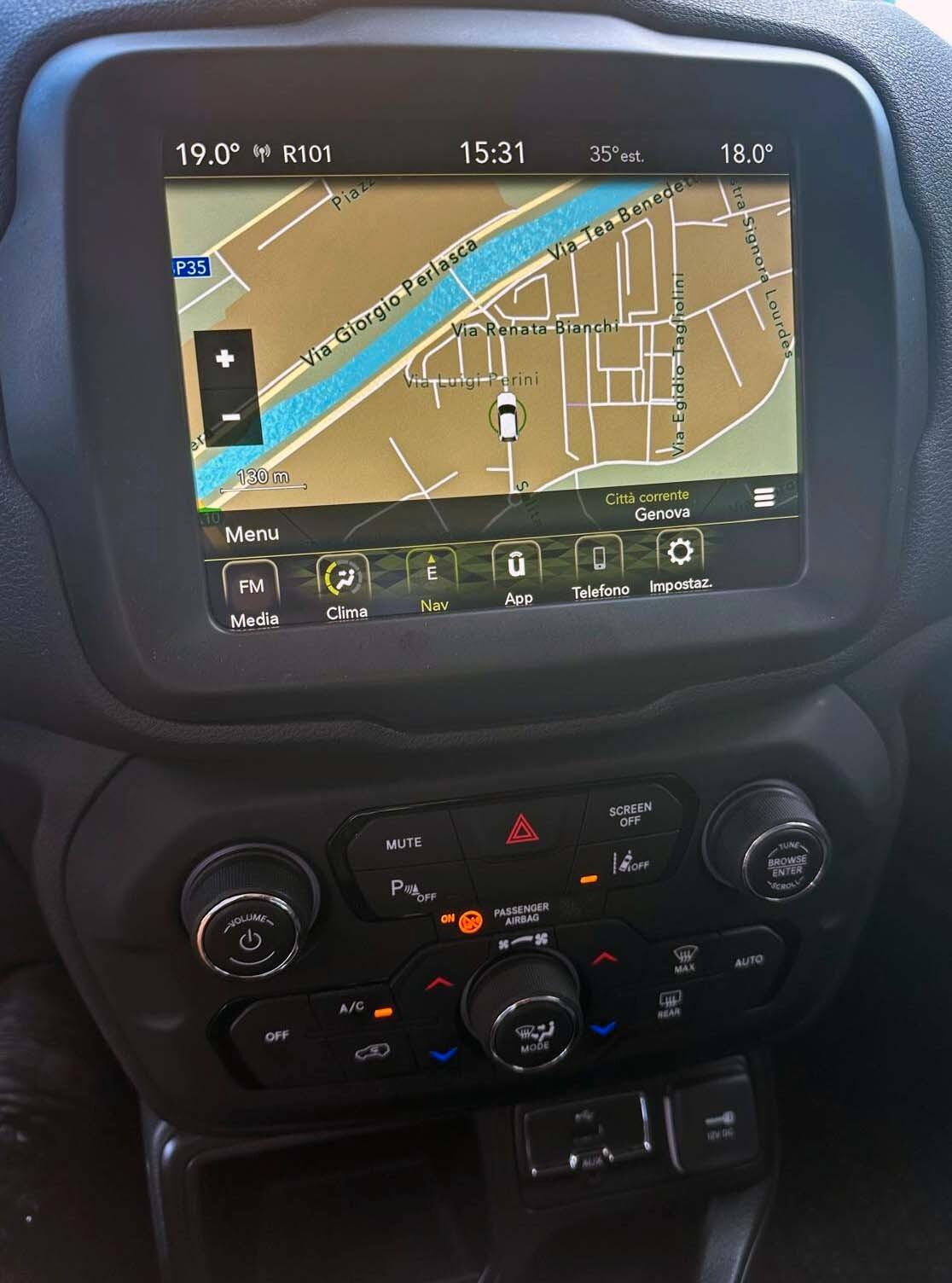Jeep Renegade 1.0 T3 Longitude Unico Proprietario Fatturabile Apple Car