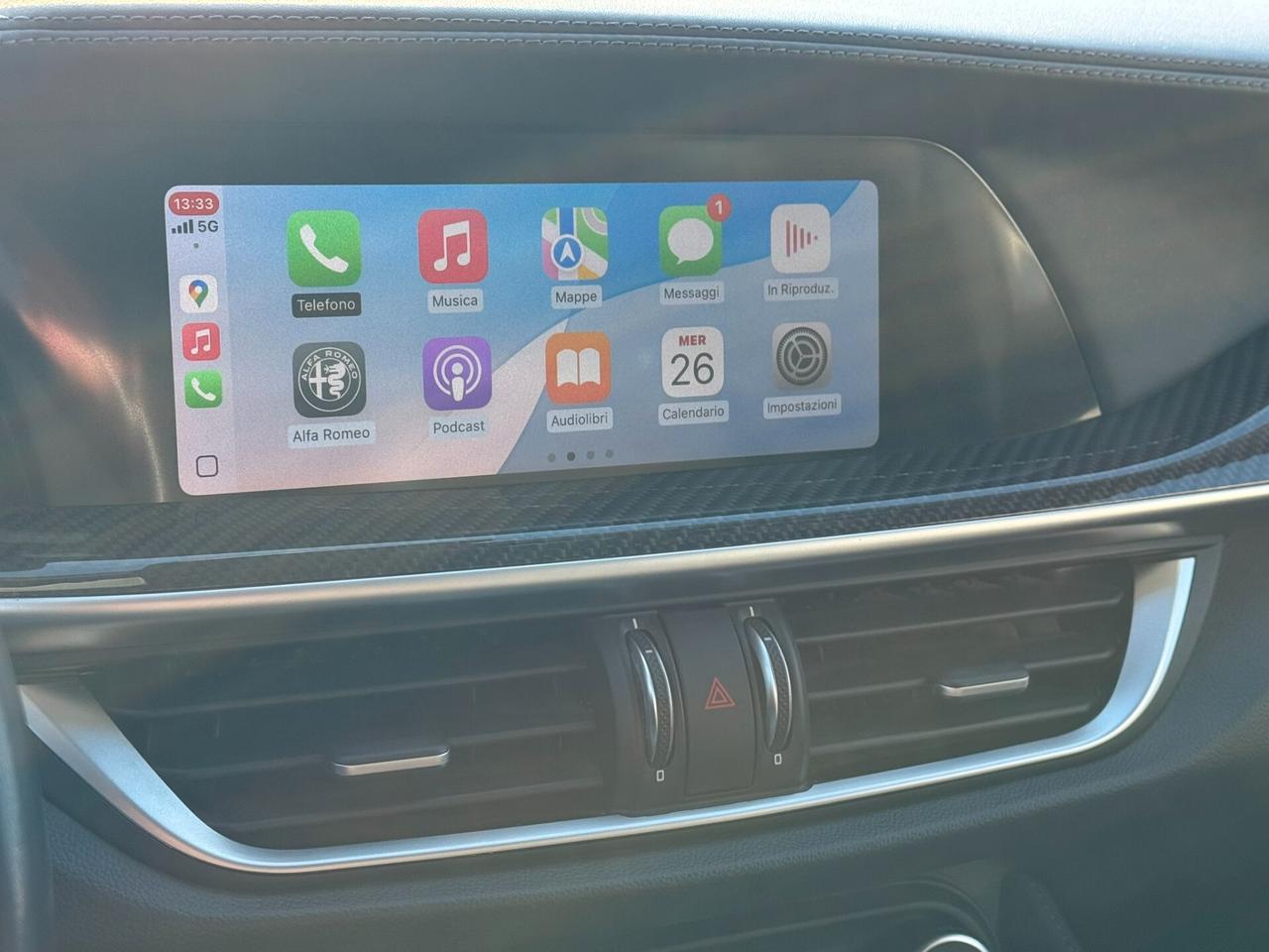 Alfa Romeo Stelvio 2.2 Turbodiesel 210 CV AT8 Q4 Veloce Tì