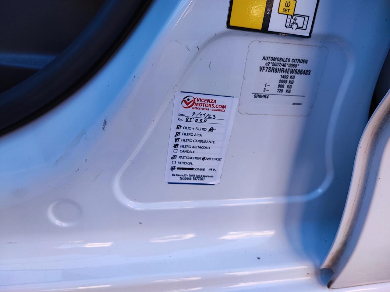 Citroen C3 Hdi Van KM 90000 IVA COMPRESA