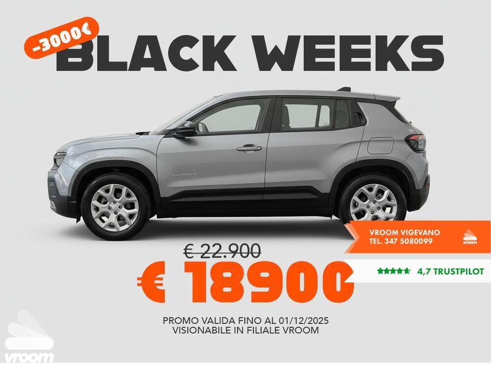 JEEP Avenger Avenger 1.2 Turbo 100 CV Altitude