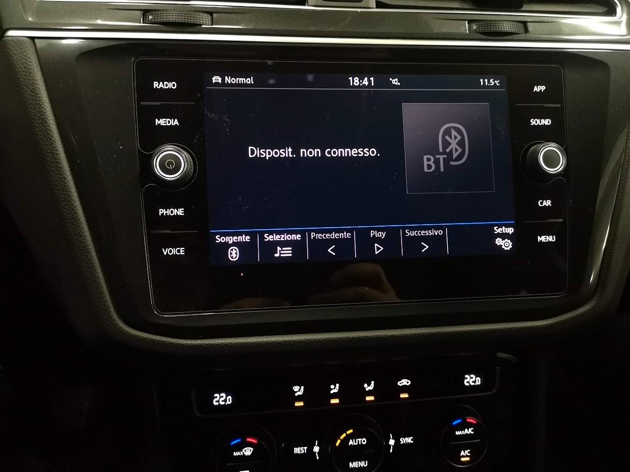 Volkswagen Tiguan 1.4 TSI R-Line 125 CV BlueMotion Technology