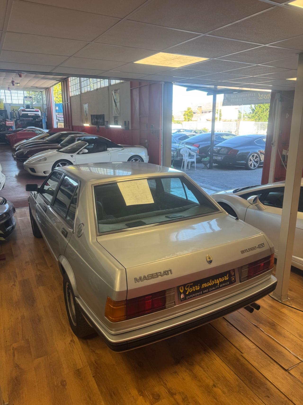 Maserati Biturbo 420 “60.000KM” PERMUTE