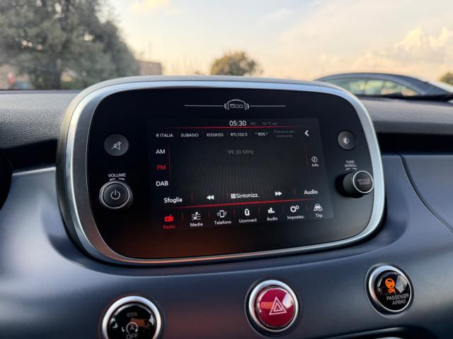 FIAT 500X 1.3 MJET 95CV CLUB+NAVI CARPLAY+CERCHI+PELLETEX
