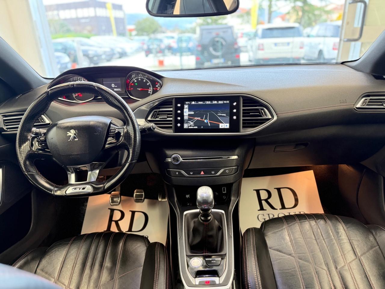 Peugeot 308 5p 1.6 thp 16v Gt 205cv Full optional Tetto pelle
