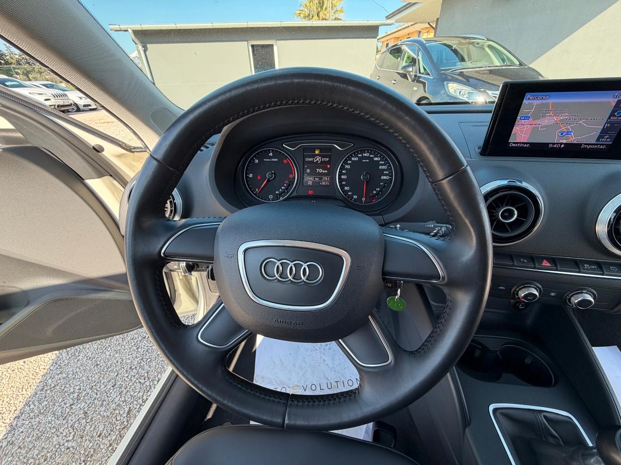 Audi A3 Sportback 1.6 TDI 105 cv 125.450 km unico proprietario
