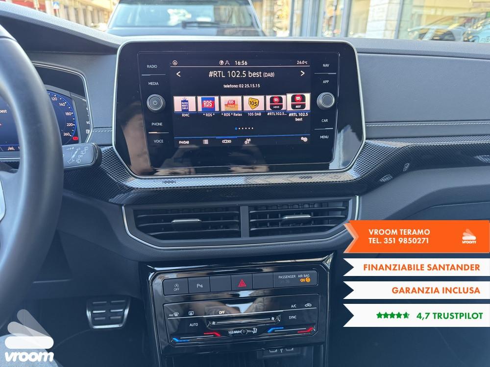 T-Cross 1.0 TSI 115 CV DSG R-Line Plus GARANZIA UF