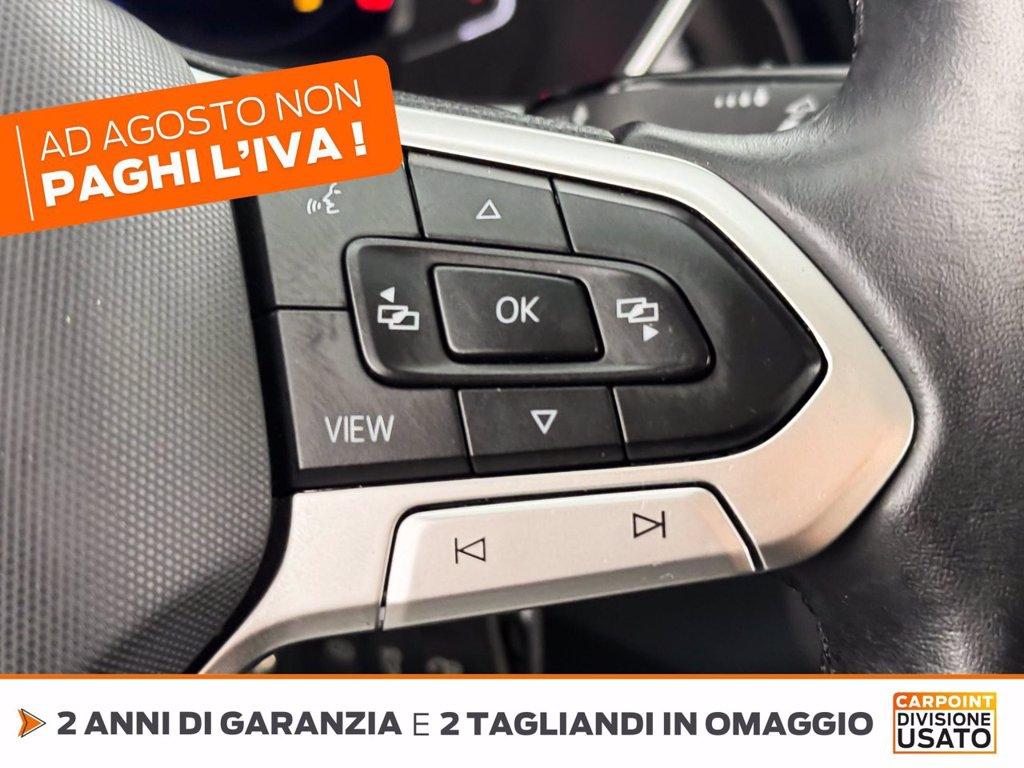 VOLKSWAGEN T-cross 1.0 tsi advanced 110cv del 2022