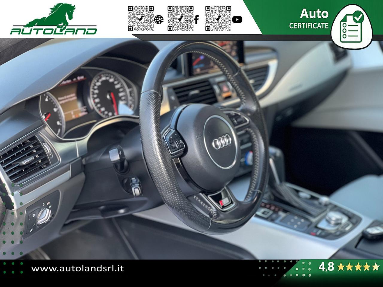 Audi A7 Sportback 3.0 tdi quattro 272cv S-Line ACC - 20" - Frecce Dinamiche