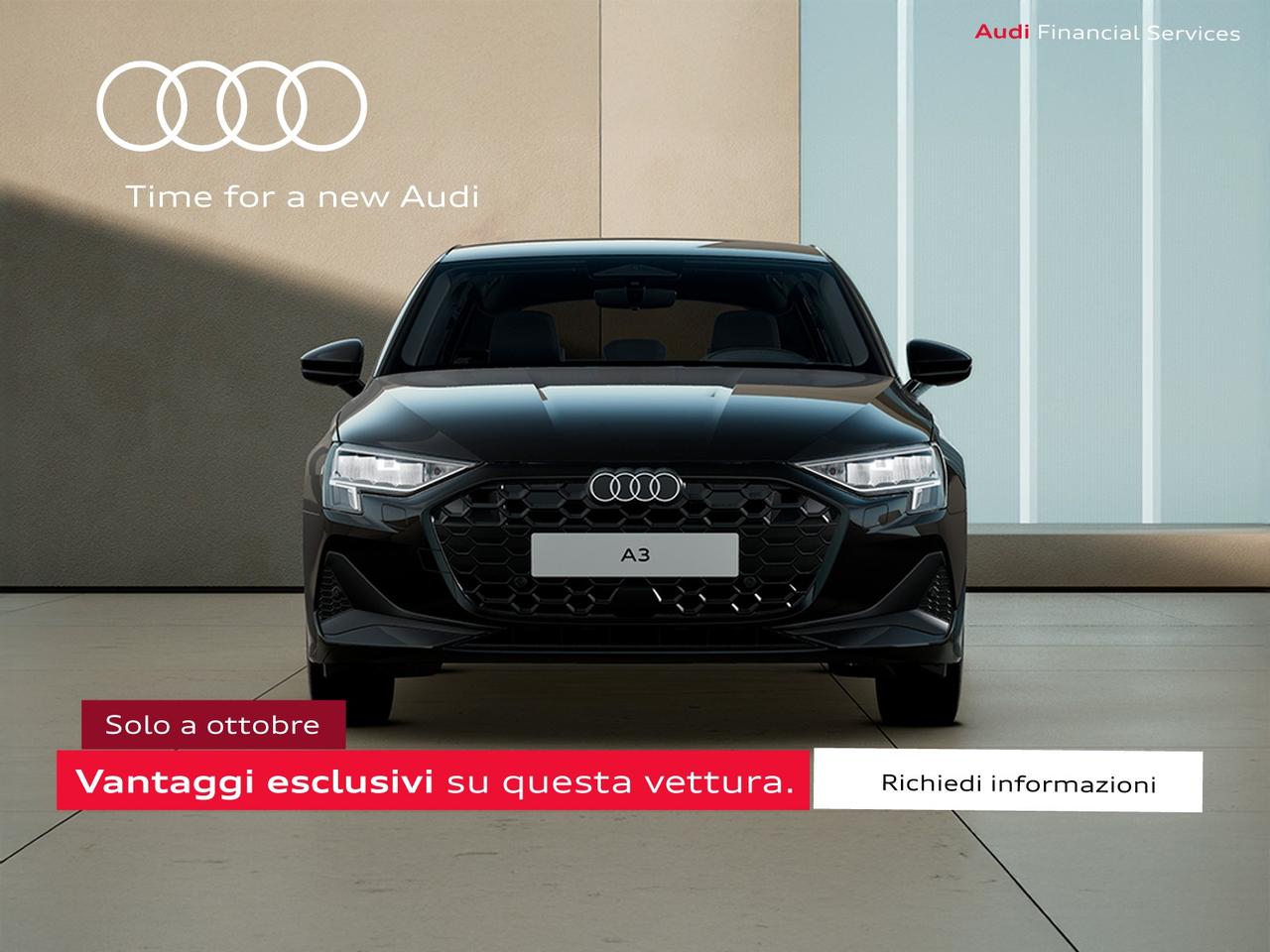 Audi A3 sportback 2.0 tdi business 150cv s-tronic
