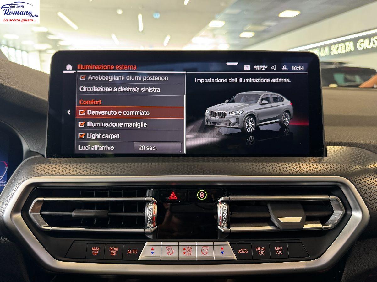 NEW BMW X4 20D 190CV MHEV AUT. XDRIVE M-SPORT#TETTO APRIBILE!