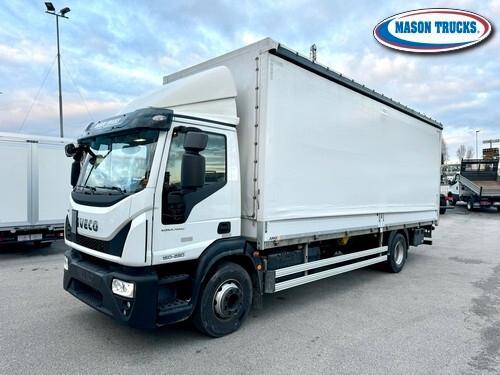 IVECO EUROCARGO 150-280P, centina e sponda, 2022, km 90.000