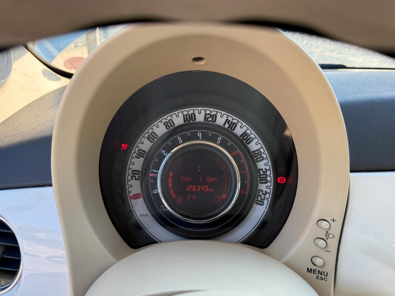 FIAT 500 12/2007 1.2 BENZINA *AIRB OK *LIEVE DANNO