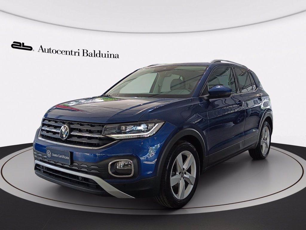 VOLKSWAGEN T-cross 1.0 tsi advanced 110cv del 2022