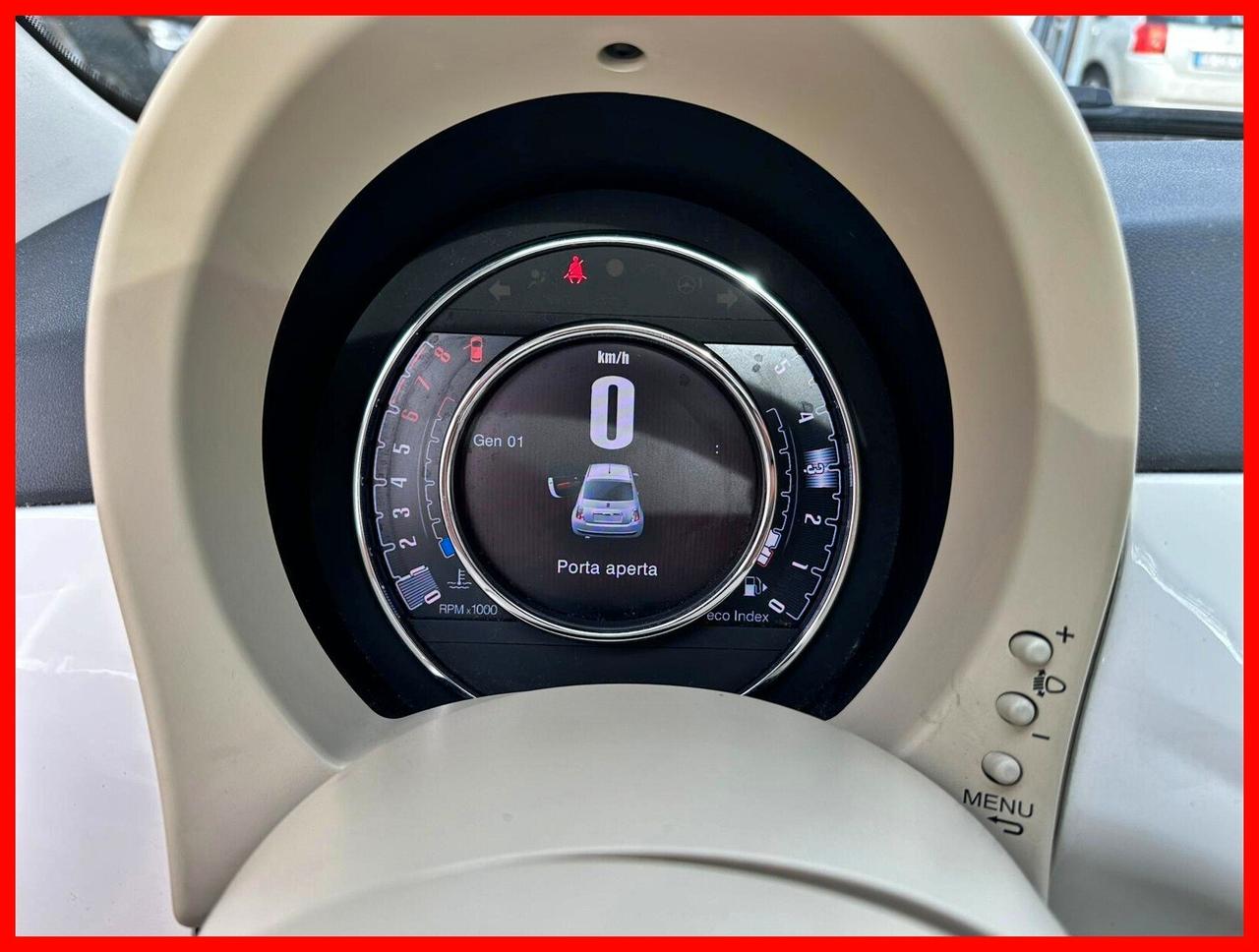 Fiat 500 1.2 GPL con veglia digitale 12/2016