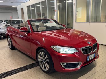 Bmw 220d Cabrio 1 proprietario tagliandi BMW