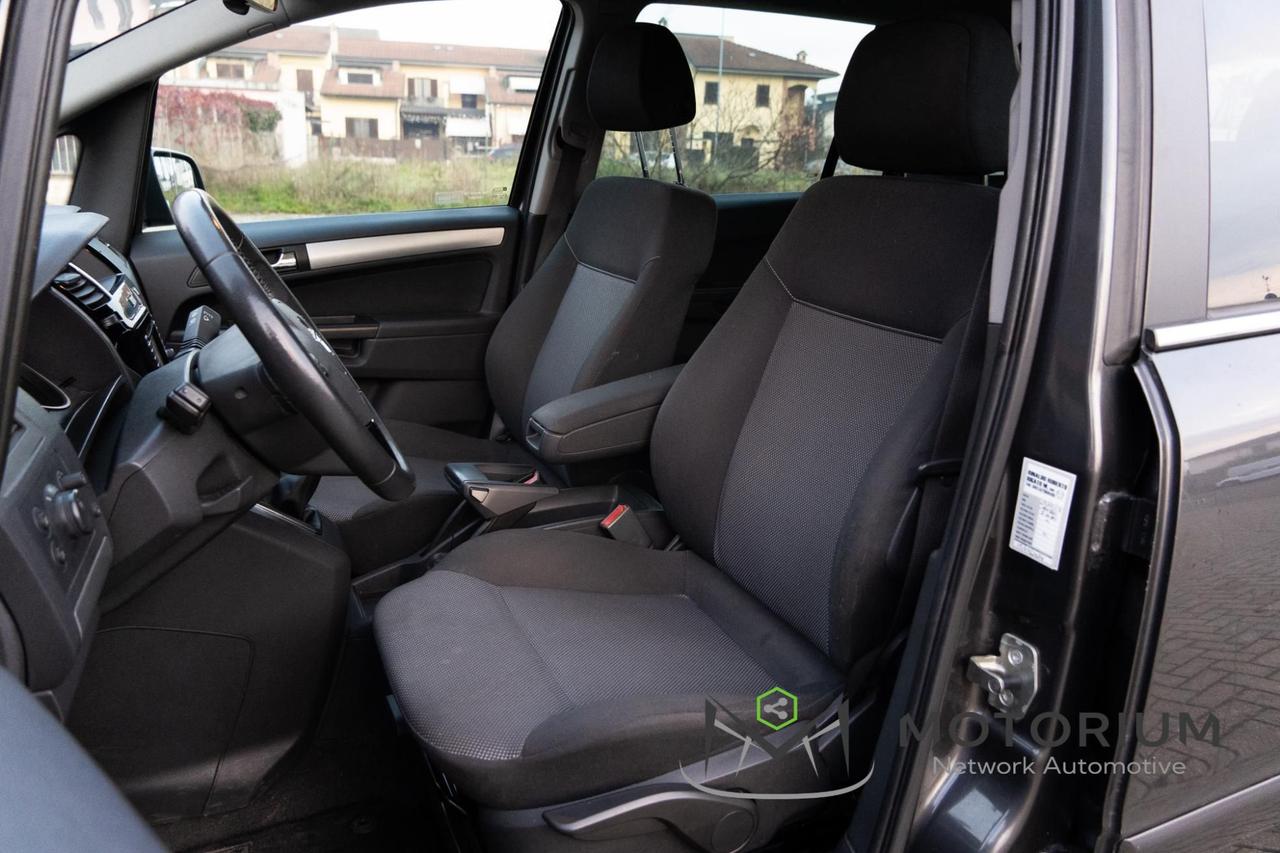 Opel Zafira 1.6 TURBO ECOFLEX BENZINA / METANO – 7 POSTI – 2012