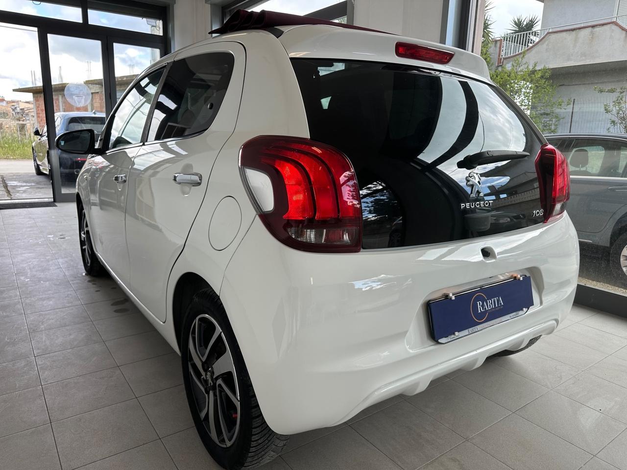 Peugeot 108 Cabrio 1.2 82cv Allure Top 5 Porte