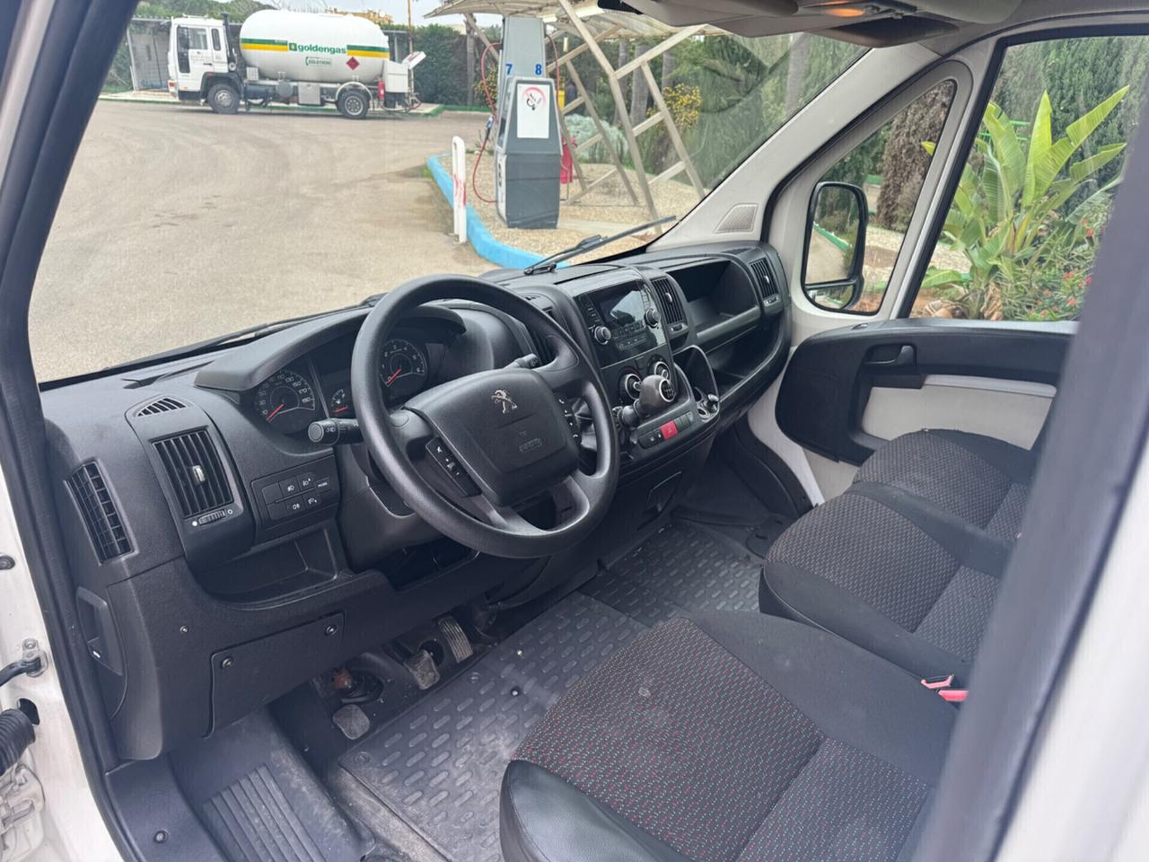 PEUGEOT BOXER 2.2 130CV TETTO BICOLOR NERO-2015 GARANZIA 24 MESI