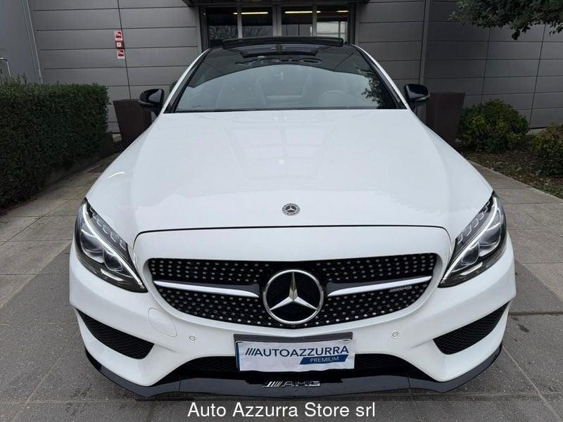 Mercedes-Benz Classe C C 43 4Matic AMG Coupé *TETTO, C19, SCARICO, PACK NIGHT, PROMO AZZURRA*