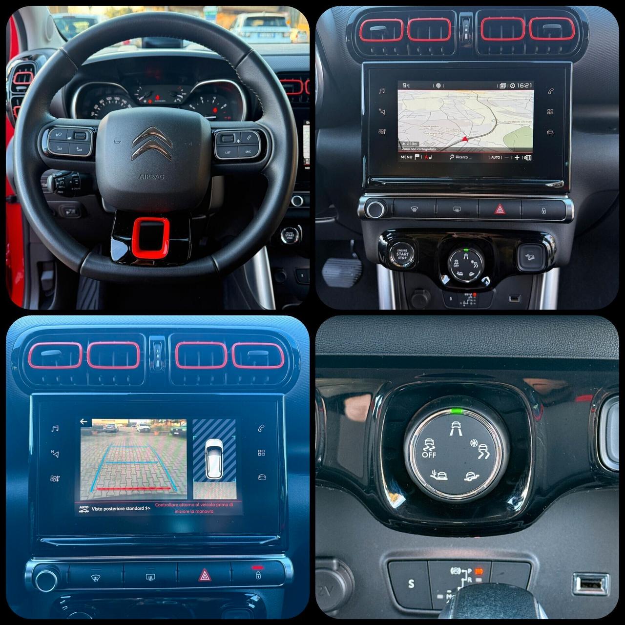 Citroen C3 Aircross C3 Aircross PureTech 110 S&S EAT6 NAVIGA TELECAMERA CRUISE SENSORI PDC OK NEOPATENTATI