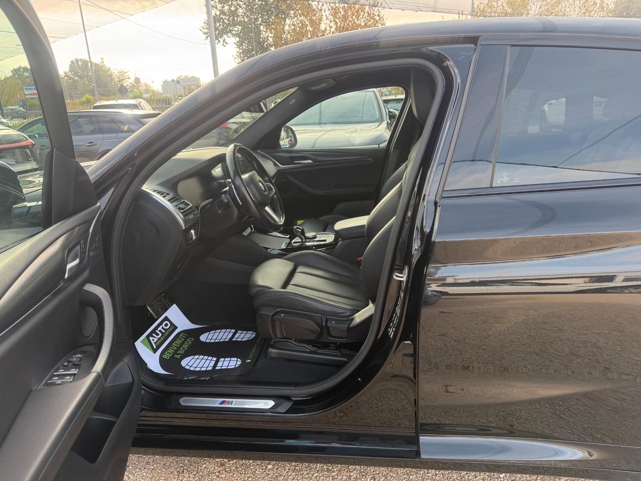 Bmw X4 Total Black 190cv xDrive20d mhev 48V Msport Unico proprietario Tagliandi BMW