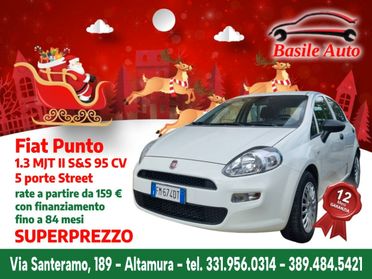 Fiat Punto 1.3 MJT II S&S 95 CV 5 porte Street