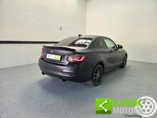 BMW 220 i Coupé Sport GARANZIA INCLUSA